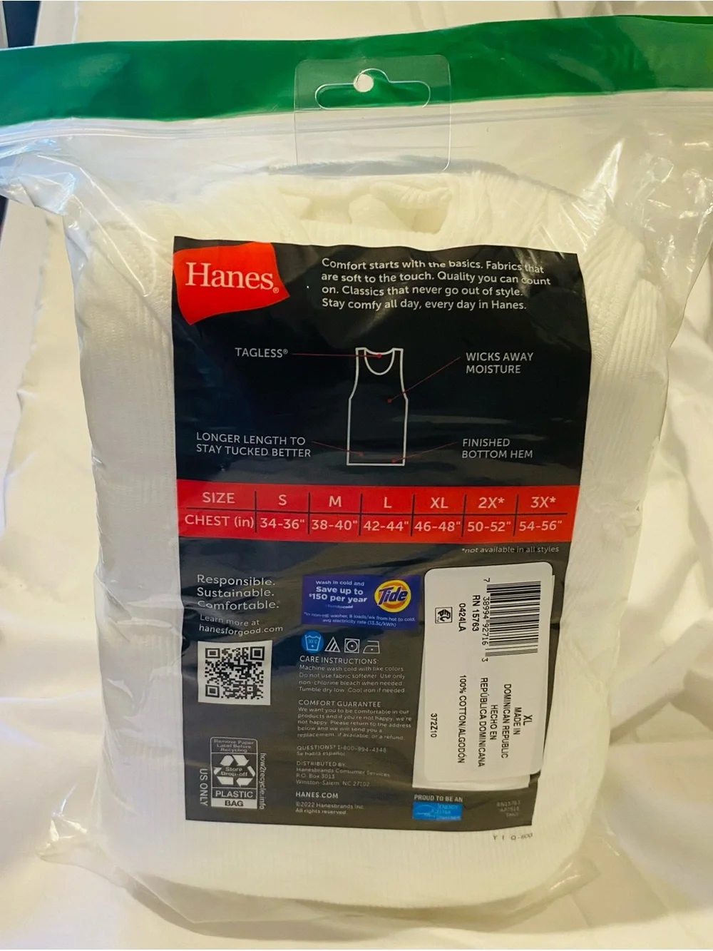 James Tank Tops 10Pack - Size XL